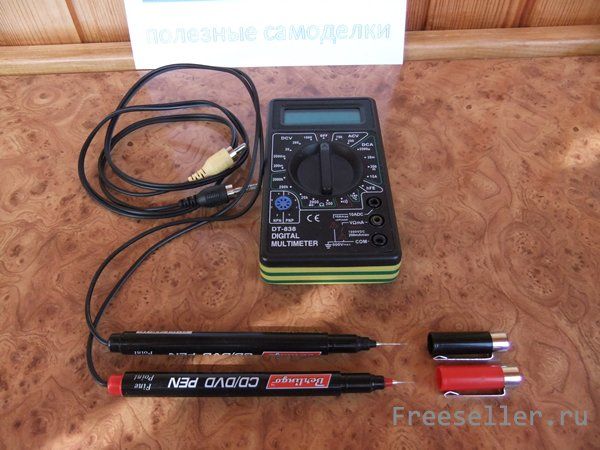 Щупы для мультиметра своими руками