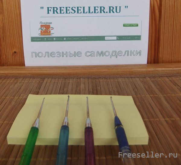 Самодельные крючки для вязания