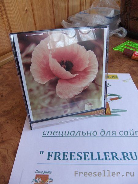 Фоторамка из чехла CD/DVD