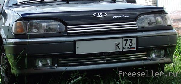 Защитные решетки для ВАЗ-2114 (13,15) своими руками