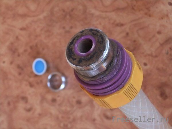 Самодельный переходник для шланга для подключения к смесителю