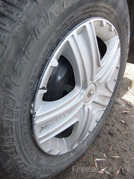 Простейшая автодоработка, позволяющая не терять колпаки колес