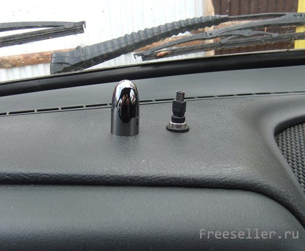 Скрытая проводка в салоне авто радаров и видеорегистраторов