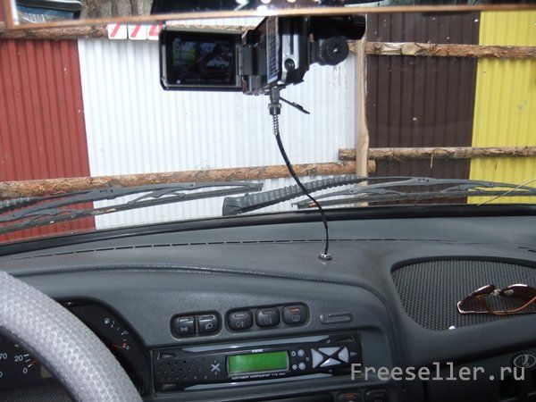 Скрытая проводка в салоне авто радаров и видеорегистраторов
