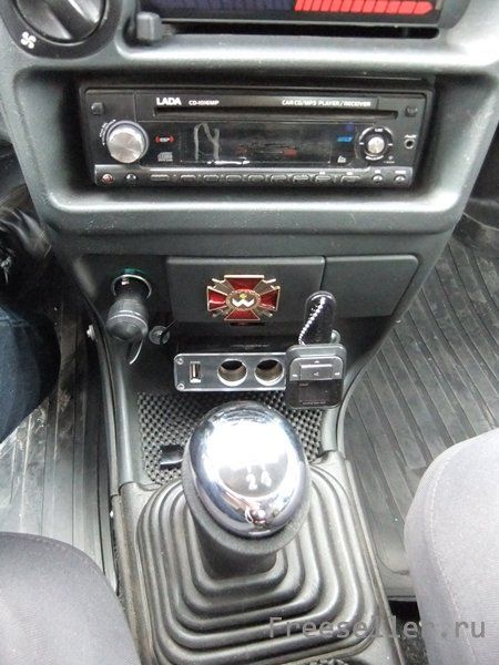 Дополнительные гнезда подключения прикуривателя