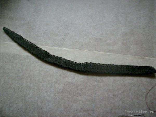 Как сделать обтяжку ободка для волос?