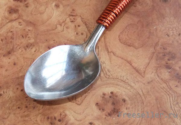 Ложка для чистки яблок и груш своими руками