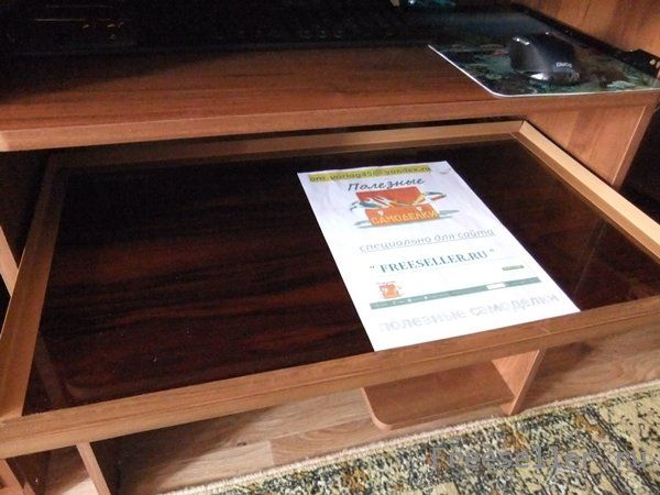 Доработка компьютерного стола