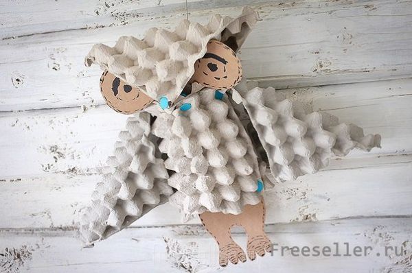 Идеи детских поделок из картона