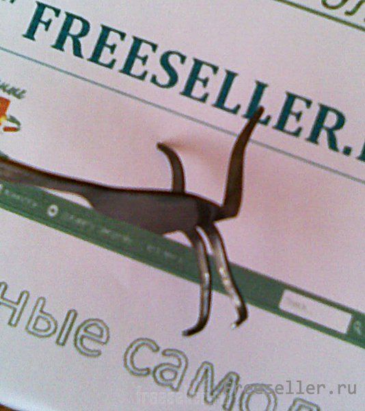 Изготовление подставки для планшета из вилки