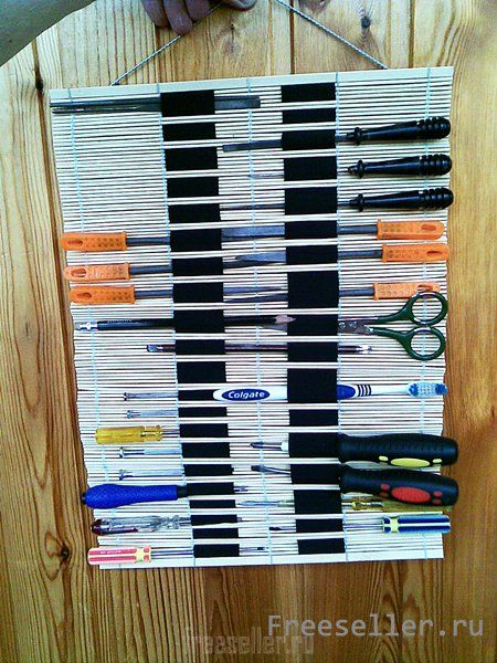 Раскладной пенал для мелких инструментов своими руками