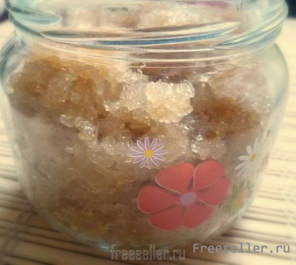 Сахарный скраб с лавандой своими руками