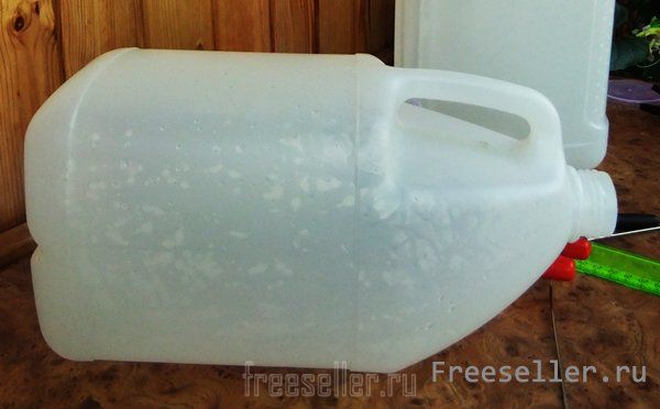 Изготовление совка из пластиковой канистры