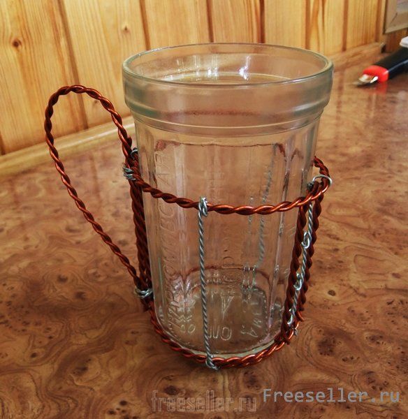 Подстаканник из проволоки
