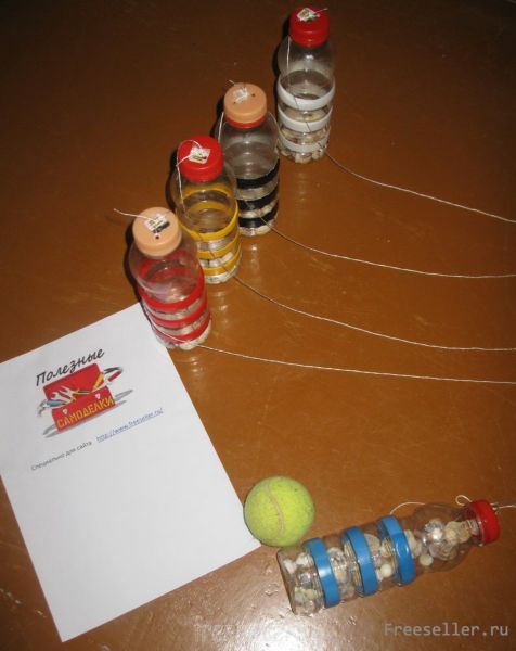 Игра - Кеглебом на палке - своими руками