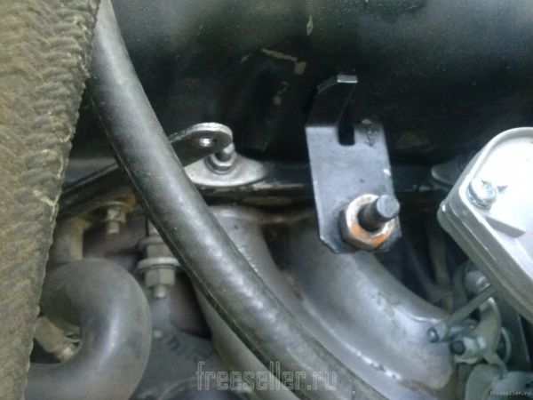 Тросиковый привод газа на ВАЗ 2107 вместо тяг