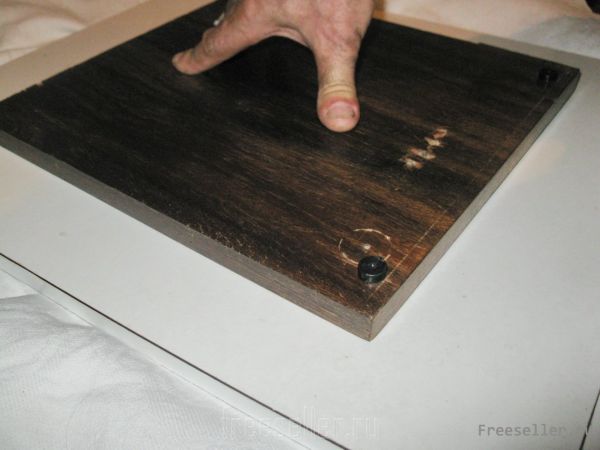 Изготовление крутящейся подставки под телевизор