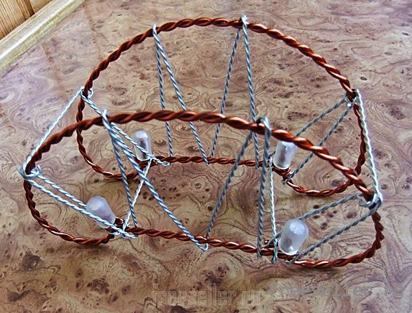 Изготовление салфетницы из проволоки