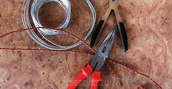 Изготовление салфетницы из проволоки