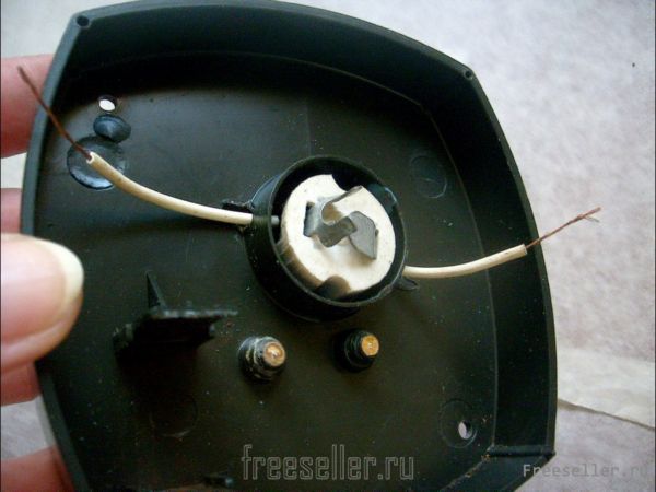 Изготовление ночника из радиоприёмника