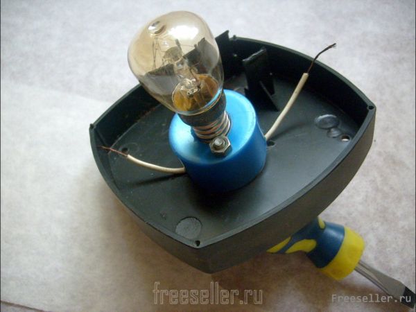 Изготовление ночника из радиоприёмника