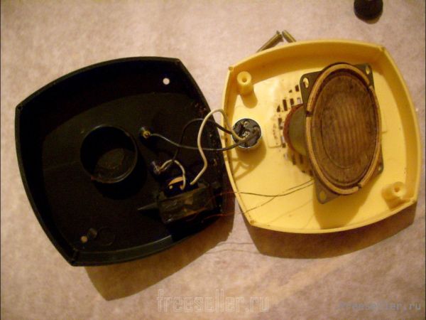 Изготовление ночника из радиоприёмника