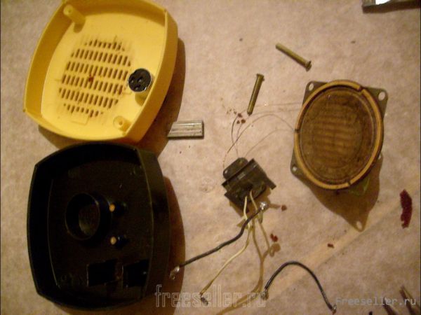 Изготовление ночника из радиоприёмника