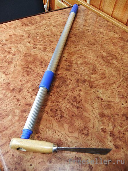 Самодельная тяпка из шпателя