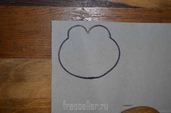 Делаем книжную закладку Лягушка