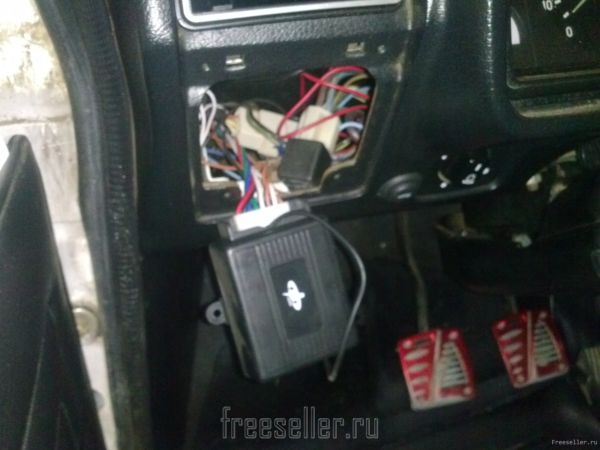 установка центрального замка с пультом управления на ваз-классику (2101-2107)