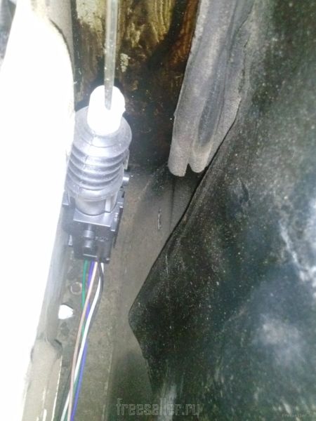 установка центрального замка с пультом управления на ваз-классику (2101-2107)