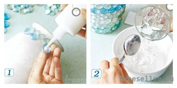 Как украсить вазу мозаикой