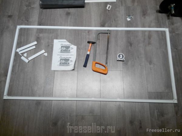 Сборка москитной сетки своими руками