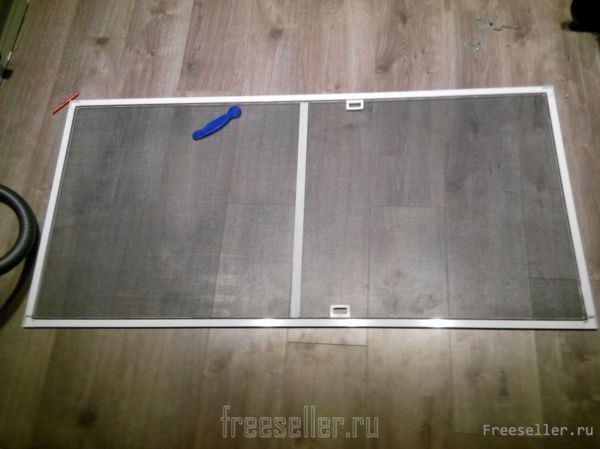 Сборка москитной сетки своими руками