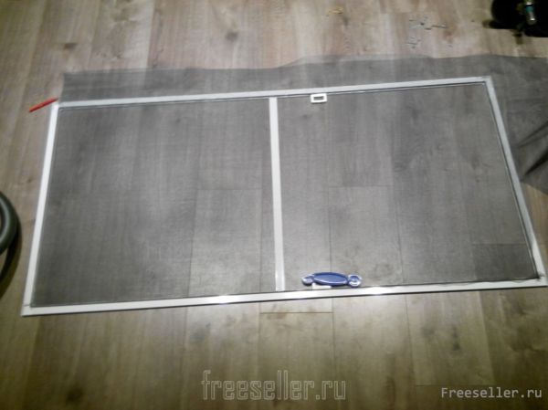 Сборка москитной сетки своими руками