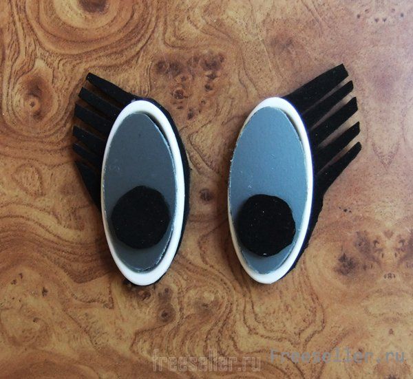 Львенок из CD диска - процесс изготовления