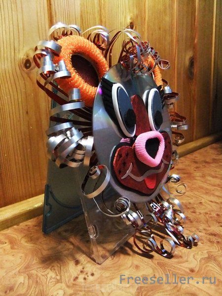 Львенок из CD диска