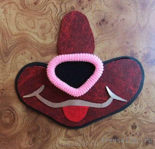 Львенок из CD диска - процесс изготовления