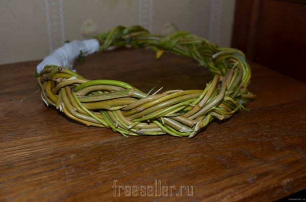 Процесс изготовления качелей для попугая