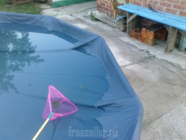 Сачек для бассейна своими руками