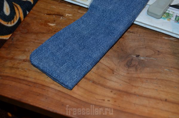 Изготовление чехла для телефона из джинсов