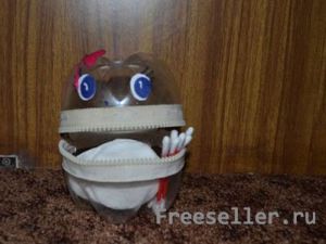 Шкатулка - подставка для ватных дисков