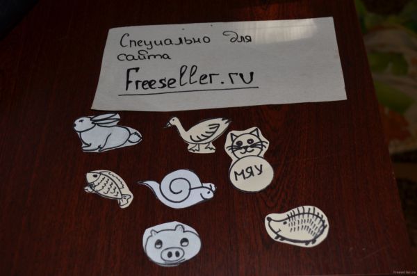 Процесс изготовления игры для детей Зоопарк