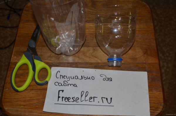 Процесс изготовления ловушки для насекомых