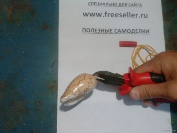 Процесс изготовления свистка из ракушки