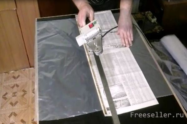 Как самому паять мешки под грибные блоки