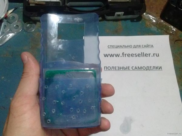 Процесс изготовления держателя для телефона с ароматизатором