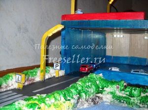 Детская автодорога из монтажной пены