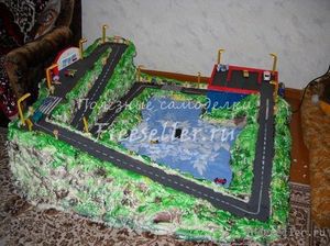 Детская автодорога из монтажной пены