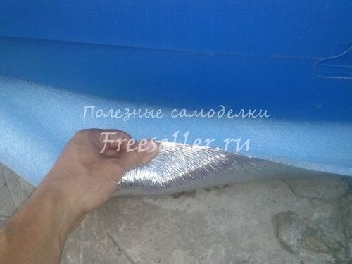 Подложка под бассейн своими руками